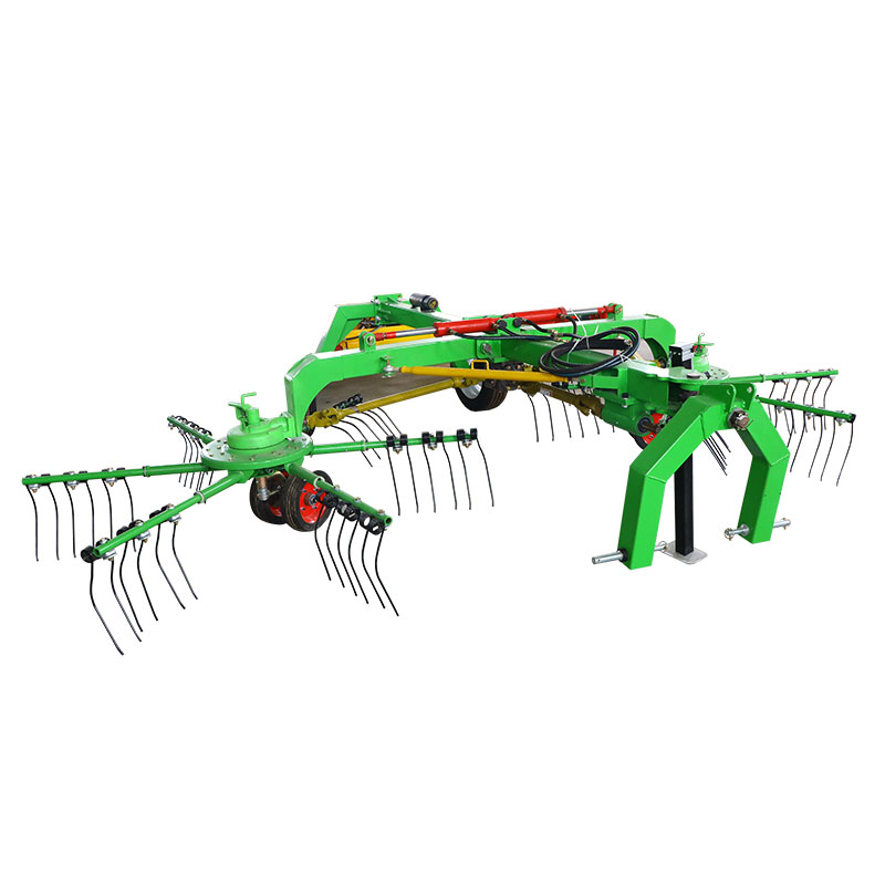 Máy cào cỏ khô quay kéo đã được giới thiệu
